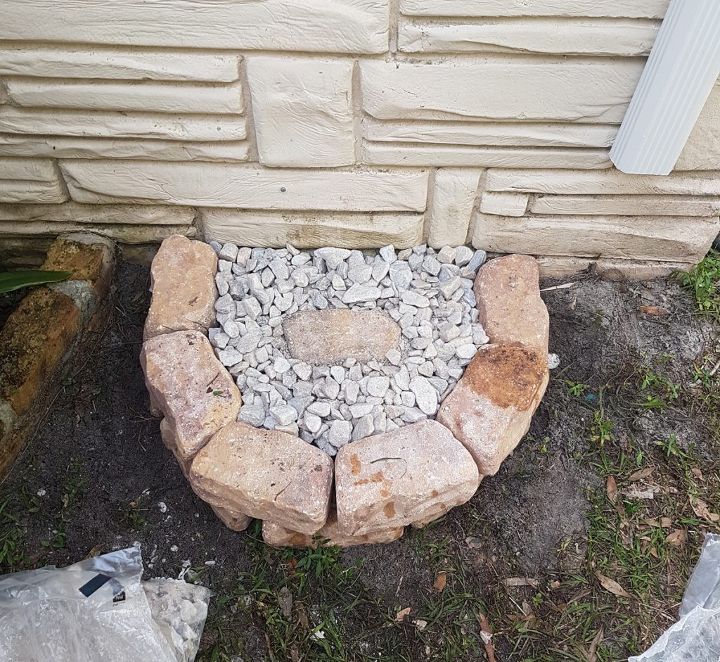 The base - done and ready for barrel